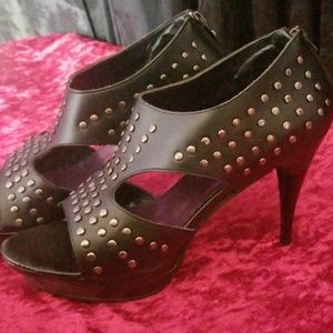 Studded Heels Size 12